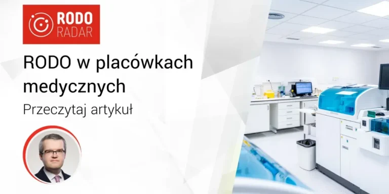 RODO w placówkach medycznych