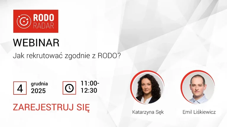 Jak rekrutować zgodnie z RODO?