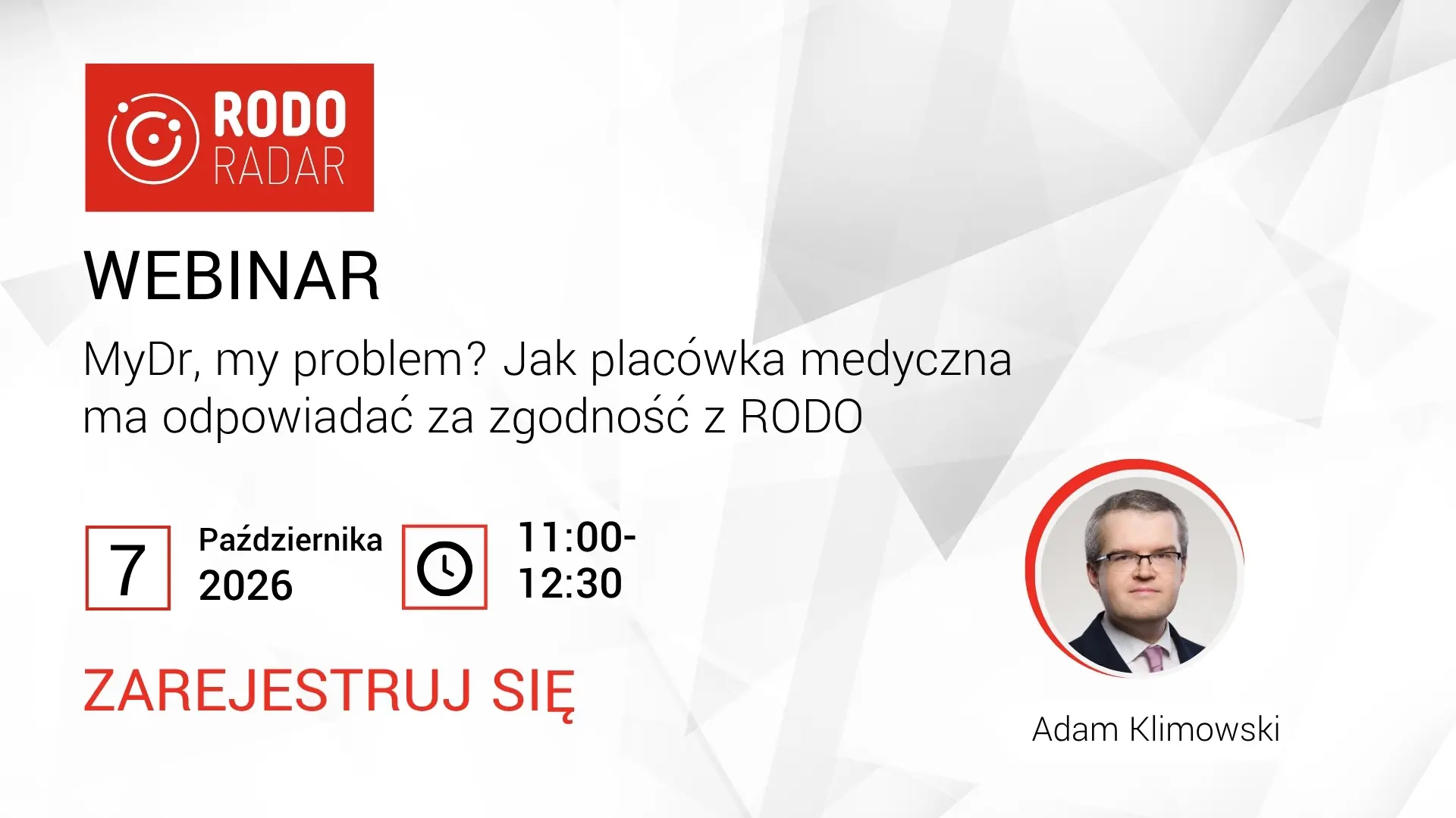 Jak placówka medyczna ma odpowiadać za zgodność z RODO